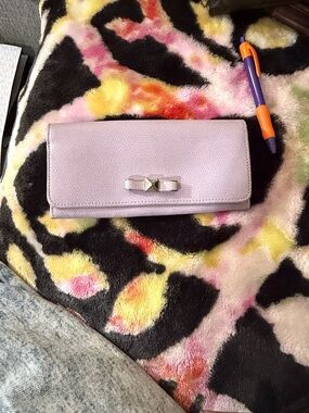 Furla Lavender Bow Wallet